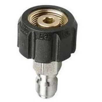 

4000 PSI Pressure Washer Quick Connect Kit 3/8 Connector High Pressure Washer Accessories M22 14 Turn 3/8 Rotary Joint Quick