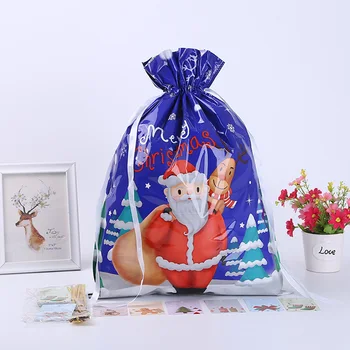 

30pcs Gift bag Drawstring Christmas Present Wrap Wedding Birthday Candy Bag