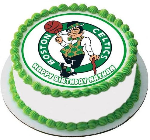Decoration De Gateau De Boston Celtics Decoration De Gateau En Papier Pour Bebe Garcon Pour Anniversaire Accessoire De Fete Aliexpress