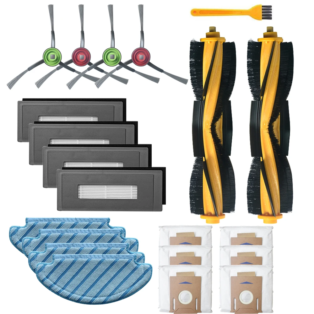 Roller Main Brush Filter Side Brush For Ecovacs Deebot Ozmo T9 T8 Aivi