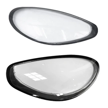

Car Front Headlight Clear Lens Cover Lampshade Shell Cover For-Porsche Panamera 2014 2015 2016
