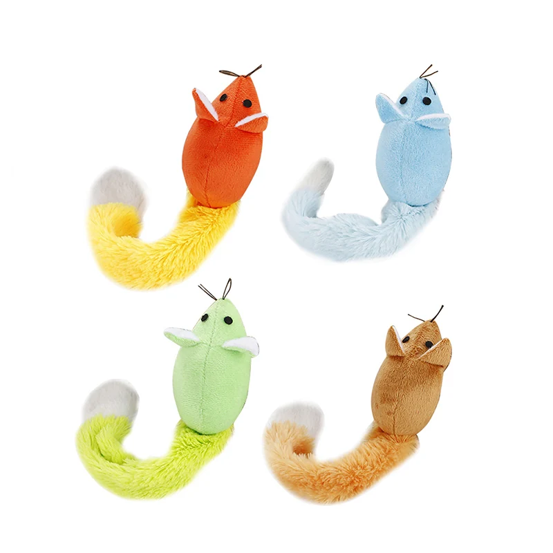 Накладные длинные мыши с котом мята игрушки в виде мышей кошачьей мятой для кошек