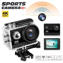 Наружная профессиональная спортивная фотокамера Appareil 4K экшн-камера водонепроницаемая WiFi HD спортивная видеокамера с широкоугольным объективом