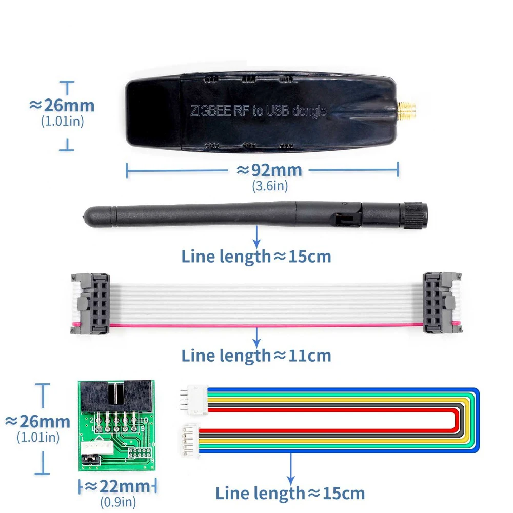 (CC2530/CC2531) ZIGBEE RF к USB прозрачный последовательный порт ZigBee цифровое оборудование