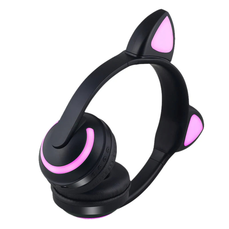 New Gaming Headphones Headset wired wireless Gamer Earphone Microphone for PS4 Phone PC Laptop kids headphones Cat 