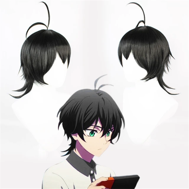 Anime SK8 the Infinity Wig MIYA Chinen Miya Short Black Hair