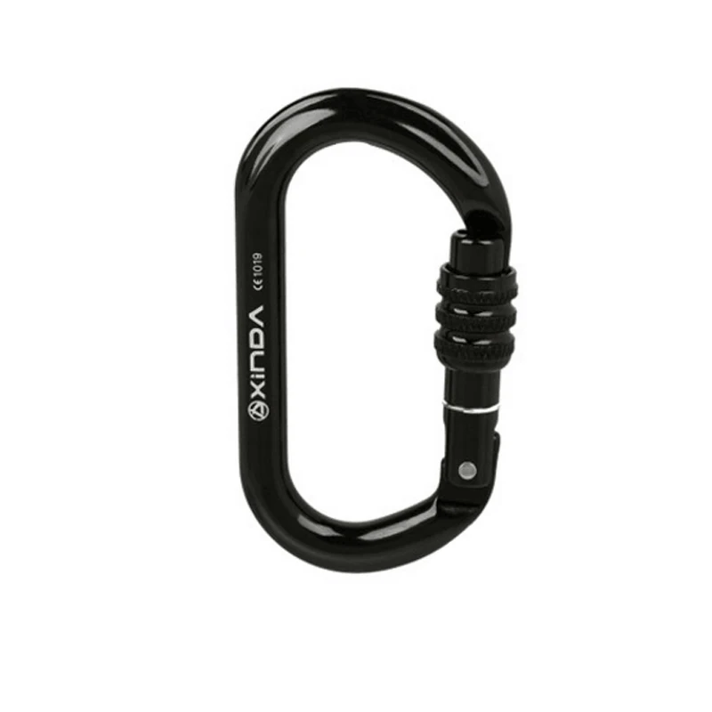 

Tension 25KN Climbing Carabiner O-shape Outdoor Automatic Lock Carabiner Mountaineering Buckle New