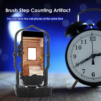

Phone Swinger Automatic Motion Brushes Steps Pedometer Shaking Wiggler USB Charge for Household Bedroom Ornaments