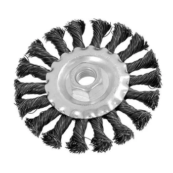 

Practical 100 Mm 4inch Rotary Steel Wire Wheel Brushes M14 For Angle Grinder 100 Mm 4inch Surface Preparation Prior To Welding