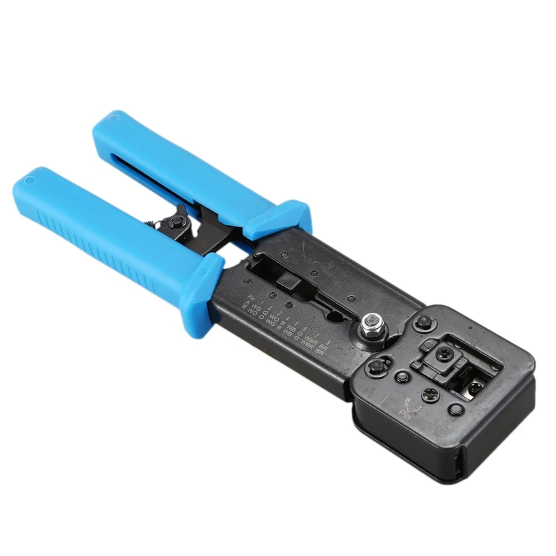 Набор обжимных инструментов для RJ45/RJ11/RJ12/CAT5/CAT6/Cat5E, Профессиональные Сетевые щипцы провода разъем резак для зачистки, компьютер Mainten