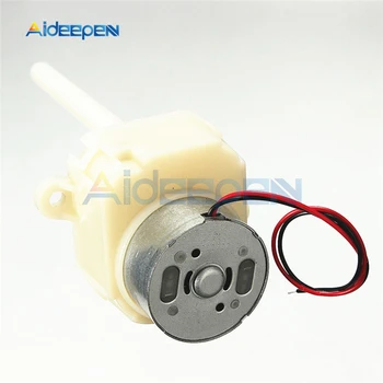 

DC 6V-12V Micro DC Motor Worm Gear Motor 8-16 RPM Long Shaft Turbine Slow Reduction Gear For Electronic TOY Hobby Motor