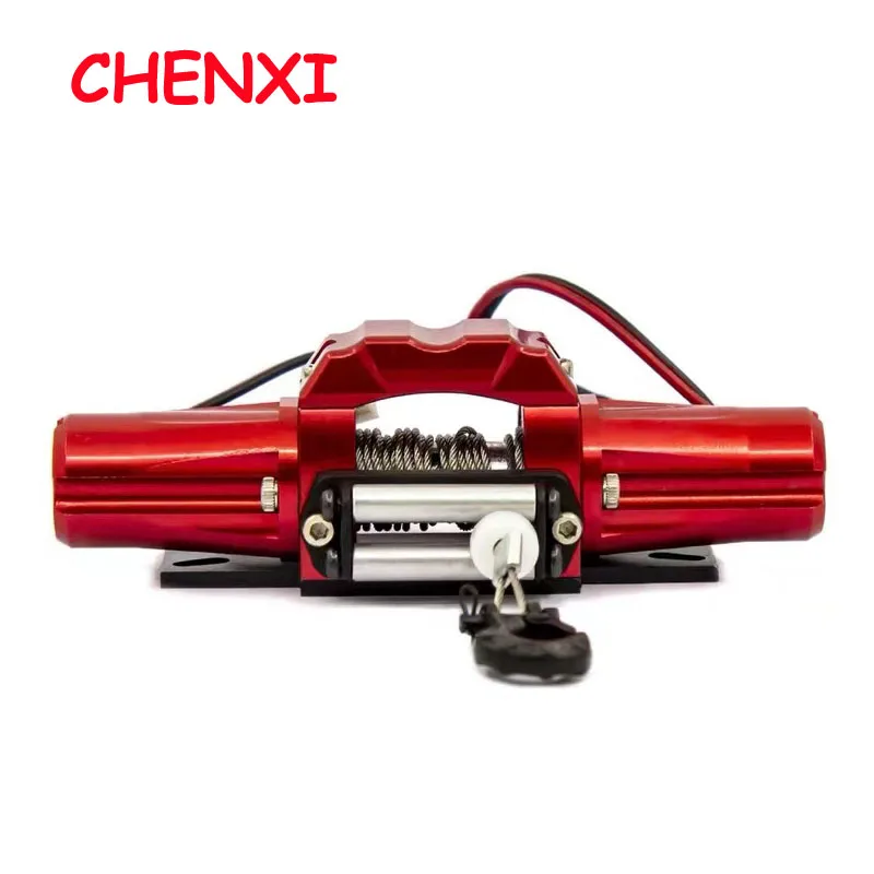 

RC Metal Automatic Double Motor Simulated Winch For 1/10 RC Crawler Car Axial SCX10 Traxxas TRX4 D90 D110 TF2 Tamiya CC01 W01