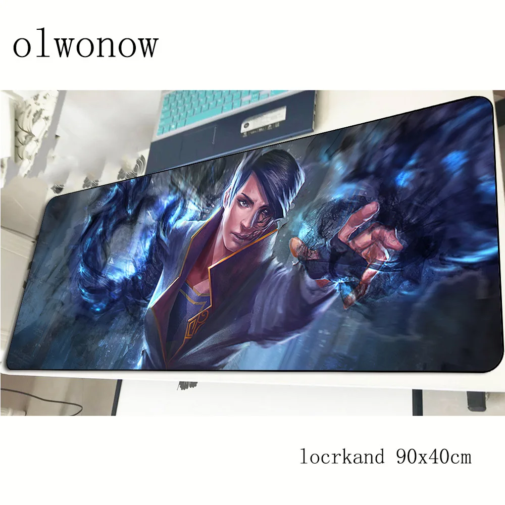 Dishonored коврик для мыши властный 900x400x2 мм коврики для мыши подарки игровой коврик для мыши геймер красивый locrkand коврик для мыши s Клавиатура ПК коврик