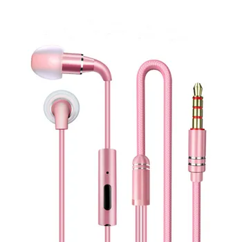 

Wired Metal Stereo Earpiece with Mic Gaming Headsets Sport Earbuds fone Hifi Wired Earphone for Phone Iphone Xiomi Oppo