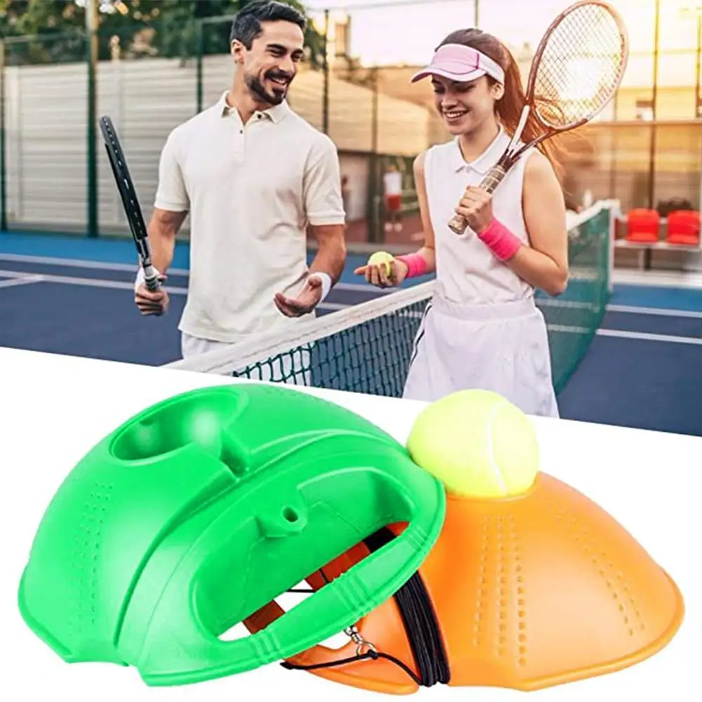 

PE Tennis Practice Trainer Athletics Movement Durable Tennis Singles Linker Sports 2 Color Practical Home Tennis Training Tool