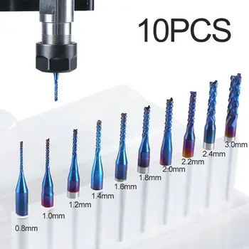 

10pc 12mm Flute End Mills Drill Bits Cutting CNC Milling Cutter Router Metalwork