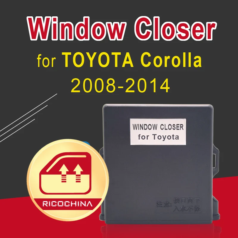 Для автомобильных окон закрыть для TOYOA Corolla 2008- электростеклоподъемники для автомобилей Roll Up Ближе 2009 2010 2011 2012 2013