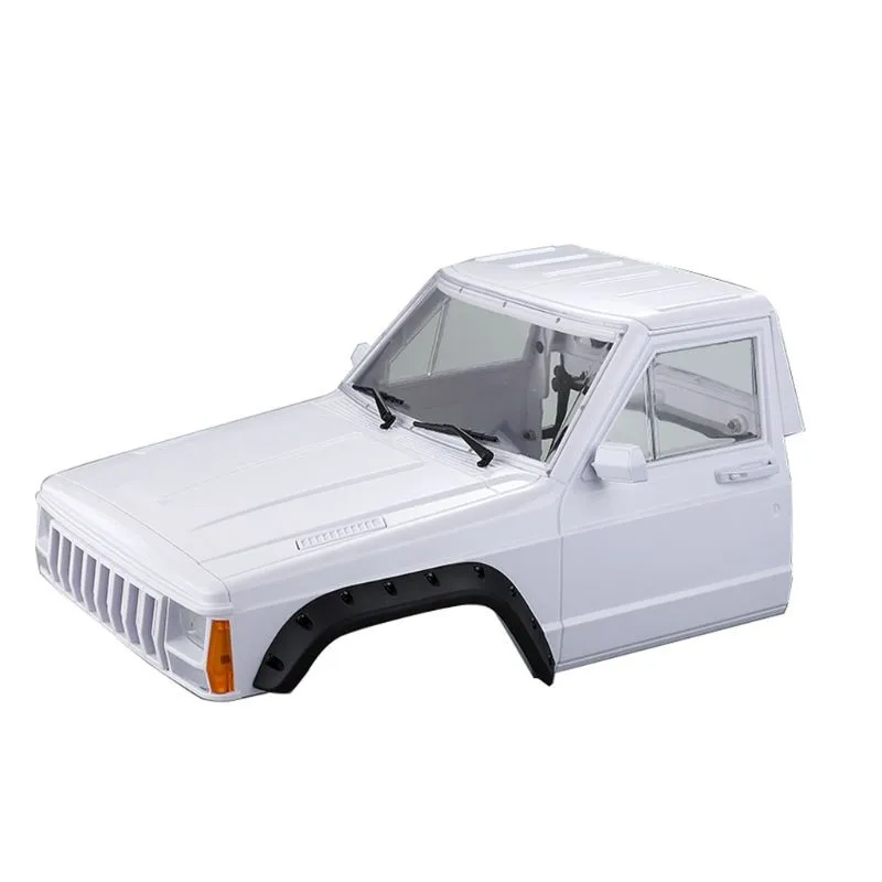 

RC Car Body Cab & Back-Half Cage for 1/10 RC Crawler Traxxas TRX4 Cherokee Axial SCX10 90046 Redcat GEN 8 Scout II