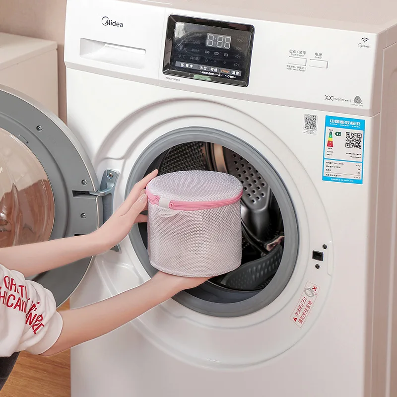 Household Dirty Laundry Bag Folding Mesh Clothes Organizer Bags Washing Underwear Bra Socks Wash Kits Useful Washing Machine Bag laundry bag clothes washing bag underwear washing bag bra washing bag
