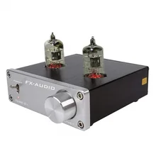 Желчный предусилитель ламповый усилитель предусилитель желчный буфер 6J1 мини Hi-Fi предусилитель DC12V/1A красный светодиодный ламповый усилитель для наушников