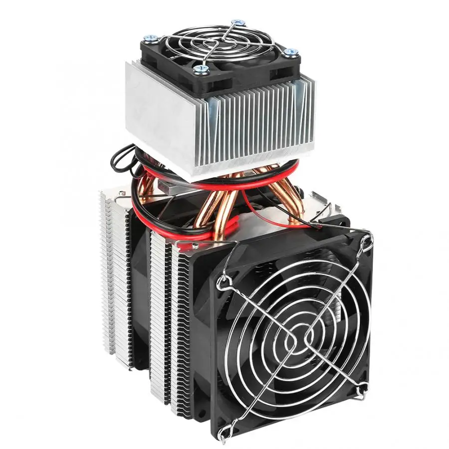 Semiconductor Refrigeration Kit DC 12V Mini 15L Thermoelectric Cooler Module Refrigerate by Semiconductor Water Cooling Device