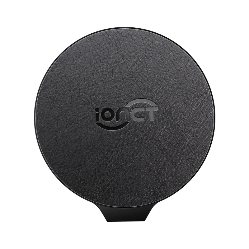 Черный IONCT 10 Вт Быстрое Qi Беспроводное зарядное устройство для iPhone X XR XS Max 8 USB Беспроводная зарядка для samsung Xiaomi телефон зарядное устройство беспроводной коврик - Цвет: Черный