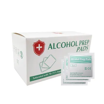 

100pcs Alcohol Swabs Pads Wipes Antiseptic Cleanser Cleaning Tool First Aid New