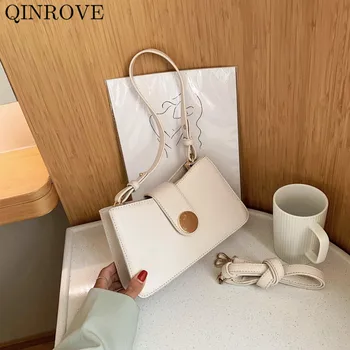 

Shoulder-bags for Women PU Leather Baguette-bags Ladies Hand Bag Small Purse Bag Crossbody Bag Designer Bags Two Straps Casual