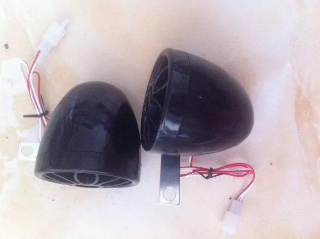 3-дюймовый Встроенные динамики с пластиковой крышкой мотоцикл MP3 аудио усилитель акустическая система ВЧ скутер часть
