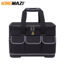 

Tool Bag Portable Electrician Tool storage Bag Multifunction Repair Installation Canvas Large Thicken Tool Box Work Pocket