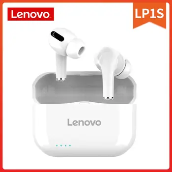 

Lenovo LP1S TWS Wireless Earphone Bluetooth Upgraded Version 5.0 Dual Stereo Touch Control 300mAH Long Standby for iOS/Android