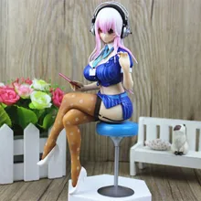 Японское аниме супер звуковая волна фигура сексуальная Офисная Леди Sonico OL Ver. ПВХ фигурка игрушка Съемная одежда новая сексуальная фигура