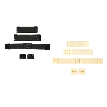 

Bra Extender Womens Bra Back Extension 2 Hook Underwear Extension Band Straps