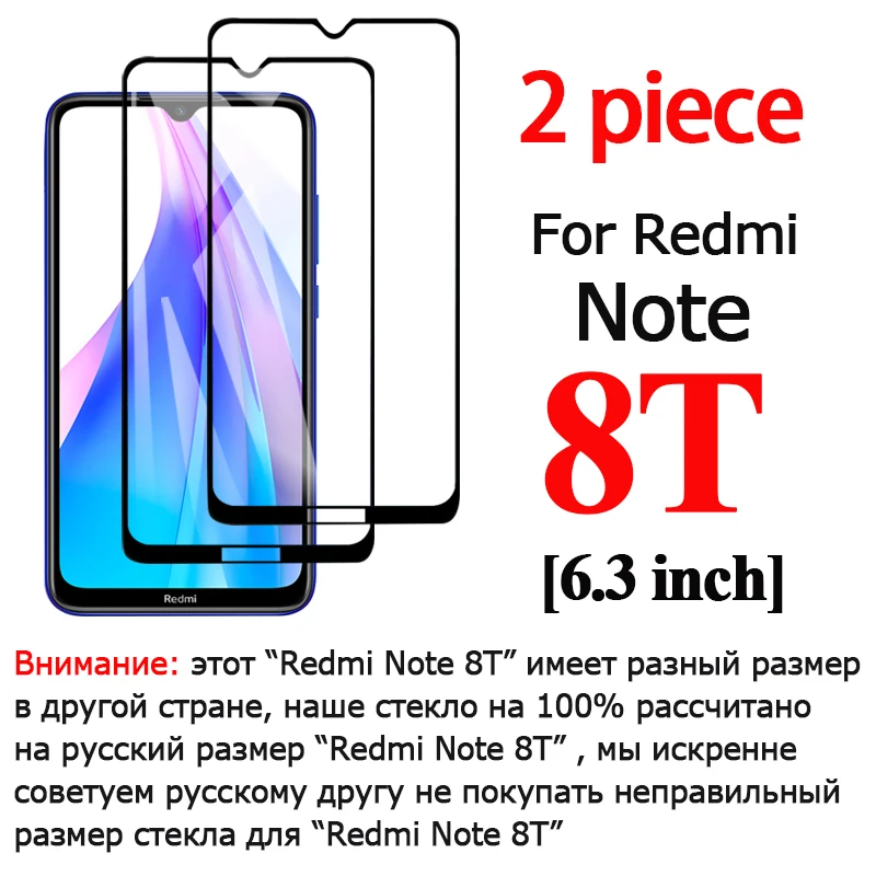 Защитное стекло для Xiao mi Red mi Note 8 T защитная пленка Xiomi Re mi Note8t 8 T закаленное стекло Ksio mi Xia mi Red mi T8