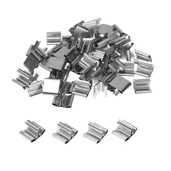 

100pcs 16x13x10mm Mini DIY Wood Candle Wick Base Stand Iron Clip Set for Candle Making Tool Supply Soy Parffin Wax