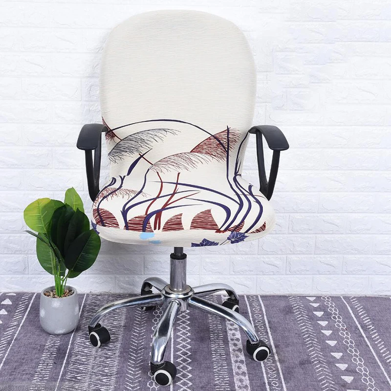 Горячая Распродажа чехол для компьютерного стула эластичный офисный чехол для кресла спандекс растягивающийся чехол для кресла чехол для сиденья - Цвет: style7