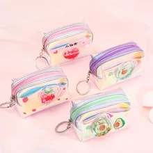 Модный женский, Детский кошелек для монет, маленький мини Чехол для монет, на молнии, для денег, для ключей, для наушников, кабель, держатель для монет, кошелек для путешествий