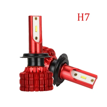 

2 X H7 LED Headlight Bulbs Conversion Kit High Low Beam 6500K White IP68 H7 LED Headlight Bulb LED Headlamp Bulb