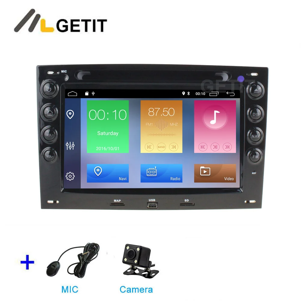 DSP Android 9 автомобильный dvd-плеер gps для Renault Megane2 Megane 2 2006-2010 с wifi Bluetooth стерео радио - Цвет: DSP 2G CAMERA