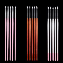 Акварель Лю Баи Йе только Гуи Цзяо Би выдалбливают резьба тисненая ручка Полимерная глина инструмент для ремонта