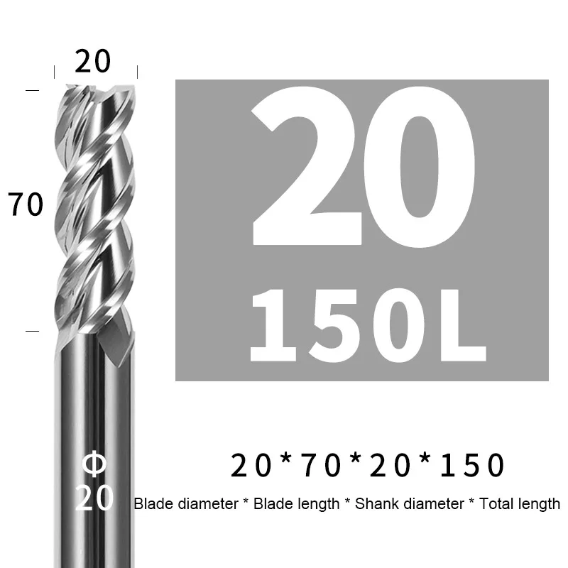 lathe spindle Carbide End Mill Aluminium HRC55 3F Milling Cutter Acrylic Wood Copper Plastic Cutting Tool CNC Maching Milling Tools Endmils bison lathe chucks Machine Tools & Accessories