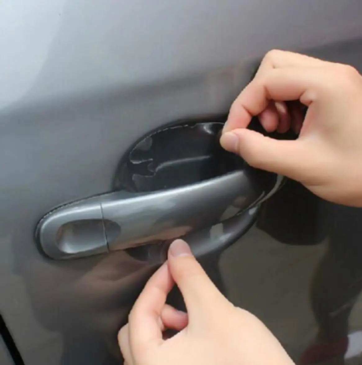 2018 NEW Car door handle stickers protector film for Skoda Octavia A2 A5 A7 Fabia Rapid Superb Yeti Roomster | Автомобили и