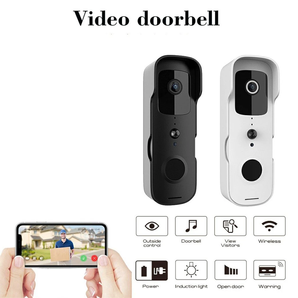 Hot High Quality T30 Wireless Video Doorbell Camera Outdoor Intelligent Monitoring Doorbell Intercom Phone Video Doorbell Doorbells Aliexpress