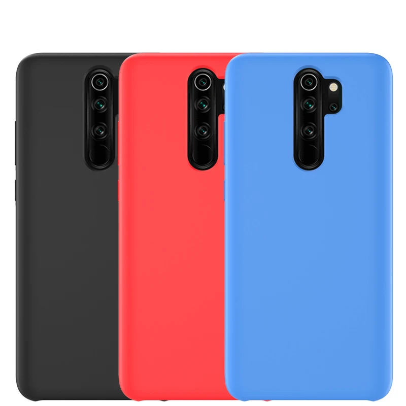 

For Redmi Note 8 Pro Case Soft liquid Silicone Cover For XIAOMI Redmi 7A 6A Note 5 6 7 8 Pro Global Version full Back case