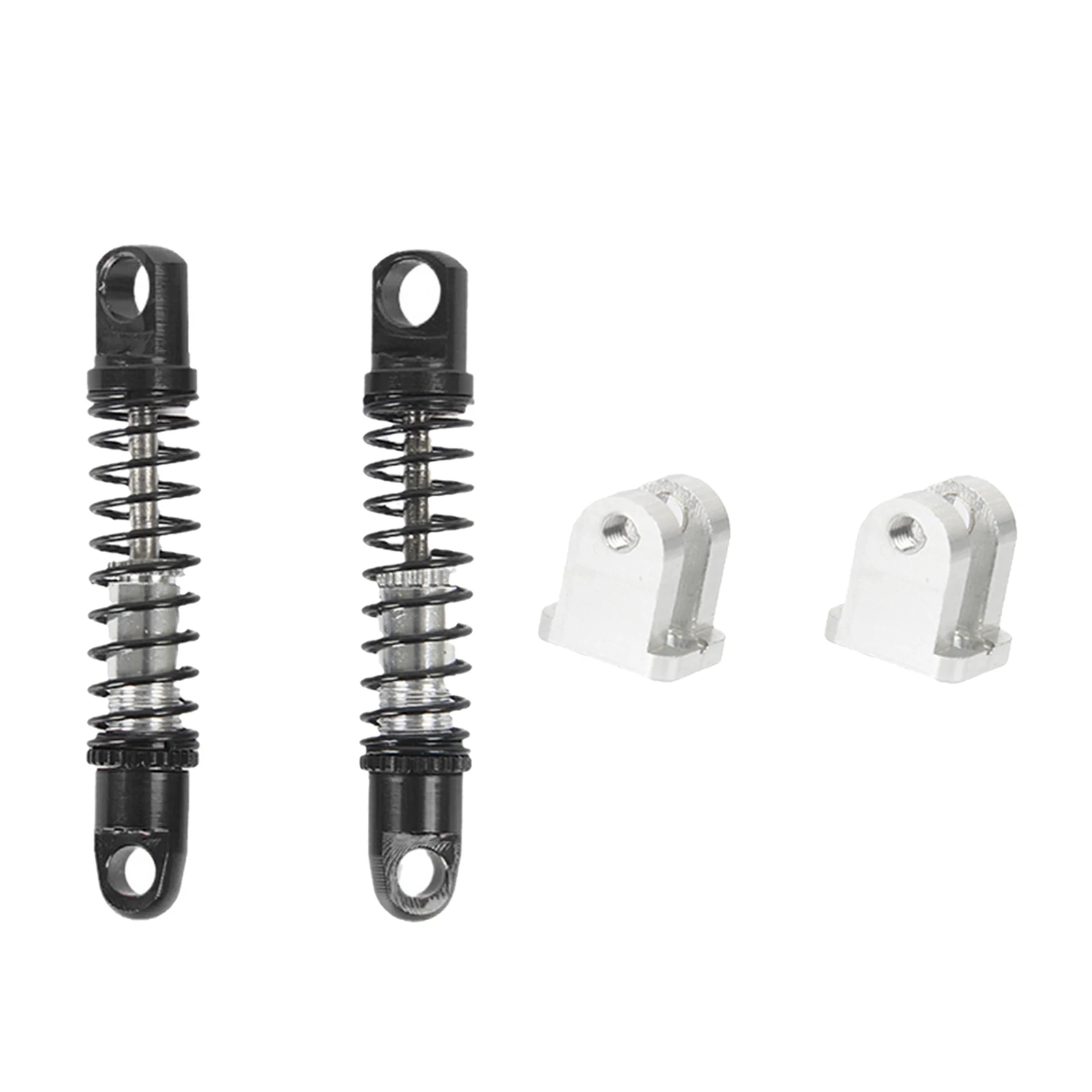2 Packs Front Shock Absorber Damper Spring & Fixed Seat for WPL D12 RC Parts