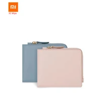 Xiaomi Youpin UREVO кожаные кошельки полный грианд натуральная мягкая Сумочка для женщин стильный компактный держатель для карт в подарок