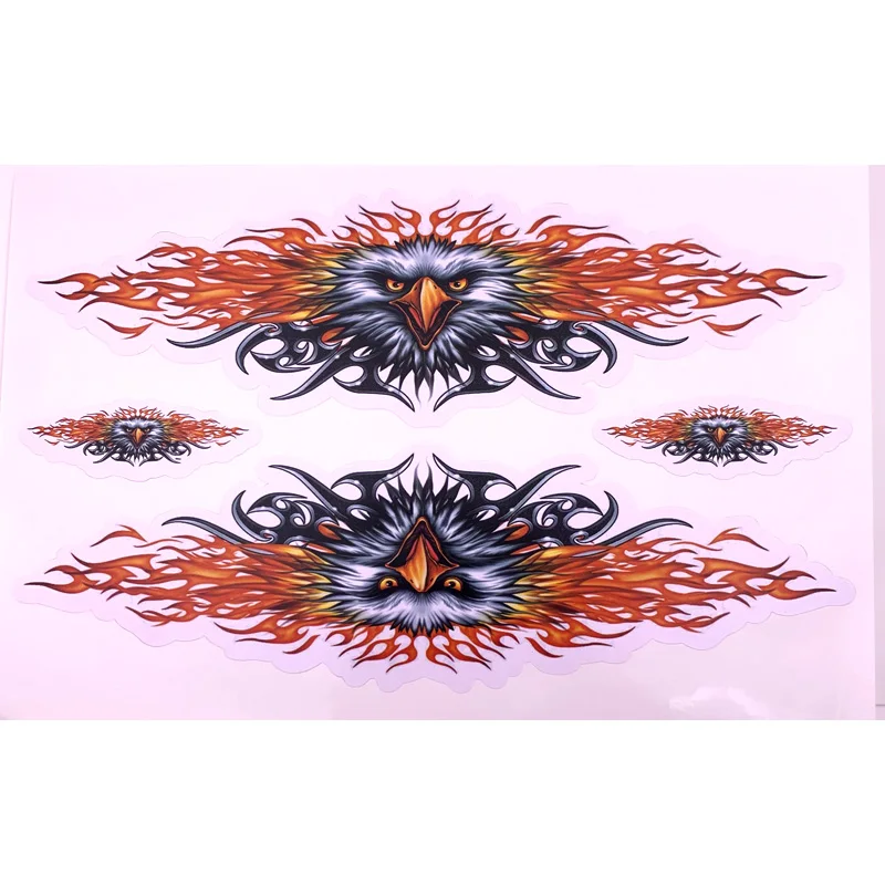 Fashion Motorcycle Car Sticker Scooter Snowboard Luggage Decal Flying eagle #5036 | Автомобили и мотоциклы