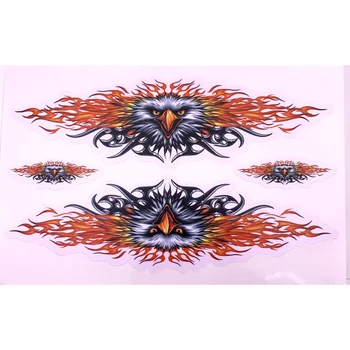 

Fashion Motorcycle Car Sticker Scooter Snowboard Luggage Decal Flying eagle #5036