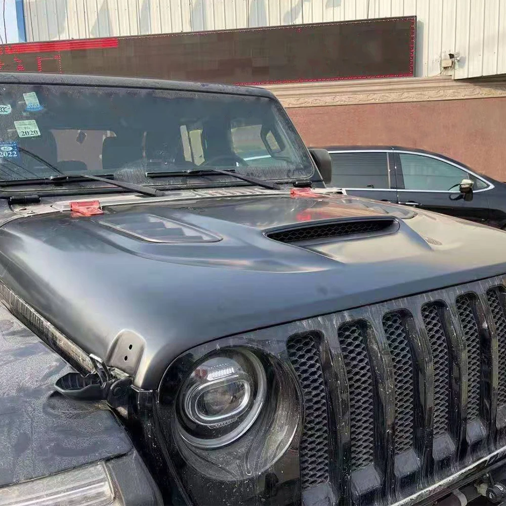 

Lantsun JL1208 steel engine hood for jeep for wrangler JL 2018 bonnet