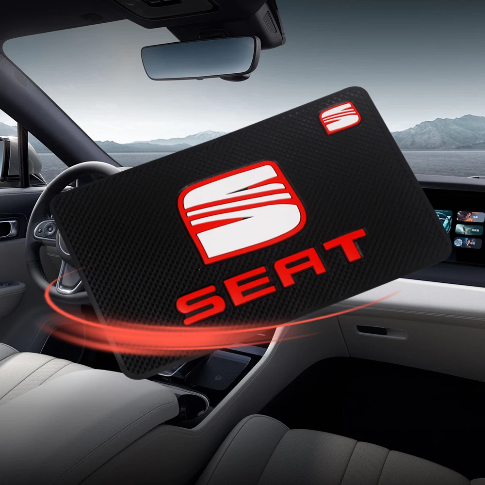 

Car Anti Slip Mat Phone Holder Non-Slip Pad Car Dashboard For SEAT Leon Ibiza Ateca Sportcoupe Alhambra Exeo Altea Arona Toledo